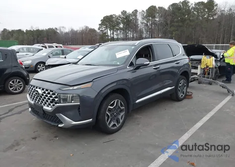 2021 Hyundai Santa Fe Hybrid Sel Premium z USA, uszkodzony, nr VIN KM8S3DA13MU013009